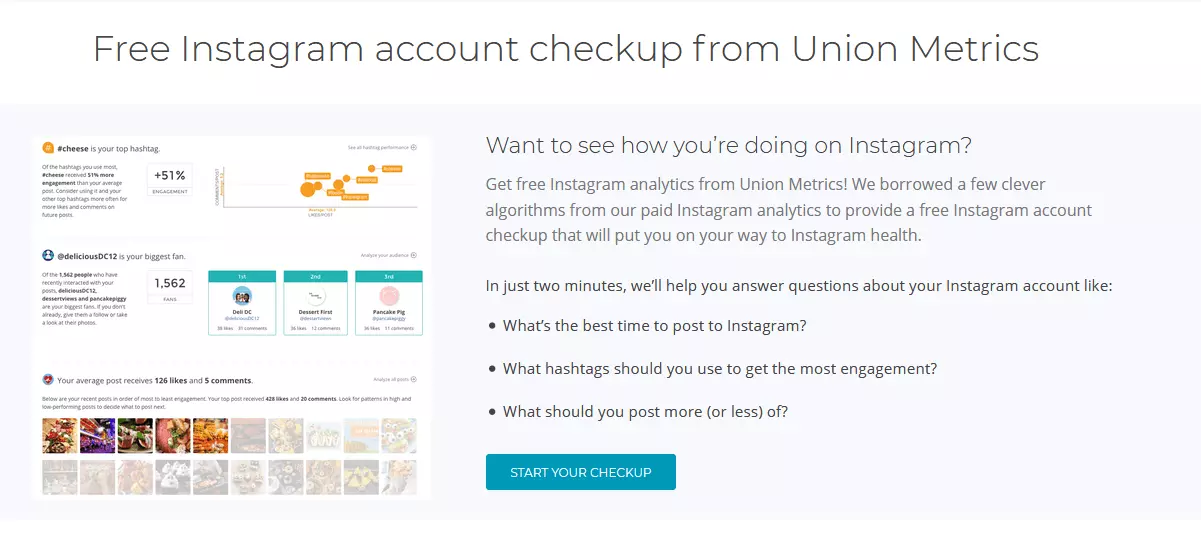 Imagen: Sitio web gratuito de verificación de cuenta Instagram