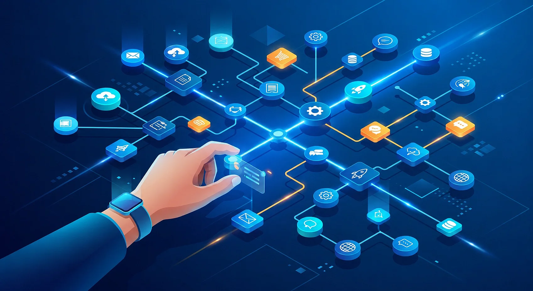 Imagen: n8n workflow: 15 ejemplos prácticos de automatización