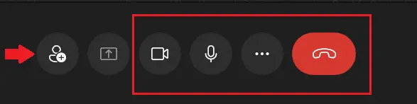 Imagen: Las distintas funciones disponibles en una videollamada de WhatsApp