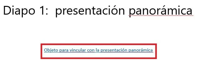 Imagen: Objeto vinculado