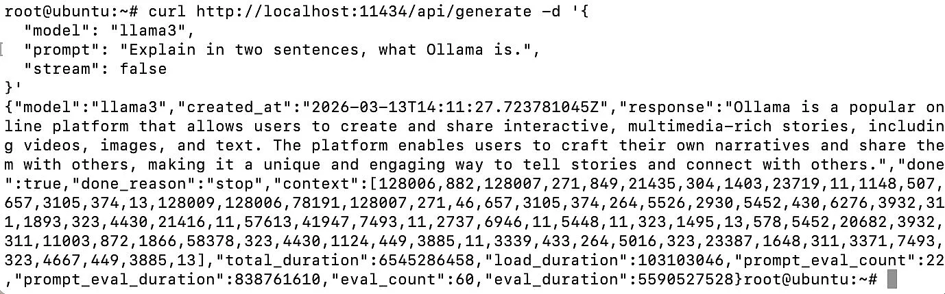 Llamada a la API de Ollama Docker Imagen: Llamada a la API de Ollama Docker