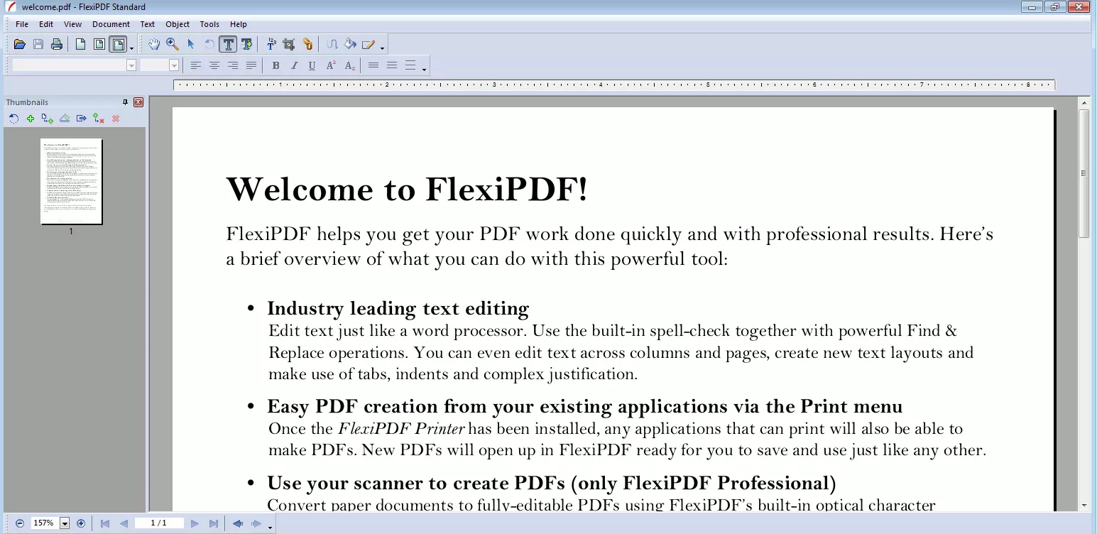 Imagen: Editor PDF FlexiPDF