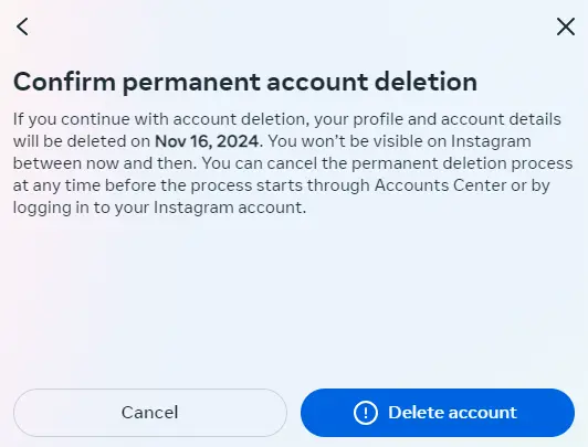 Confirmar la eliminación Imagen: Confirmar la eliminación