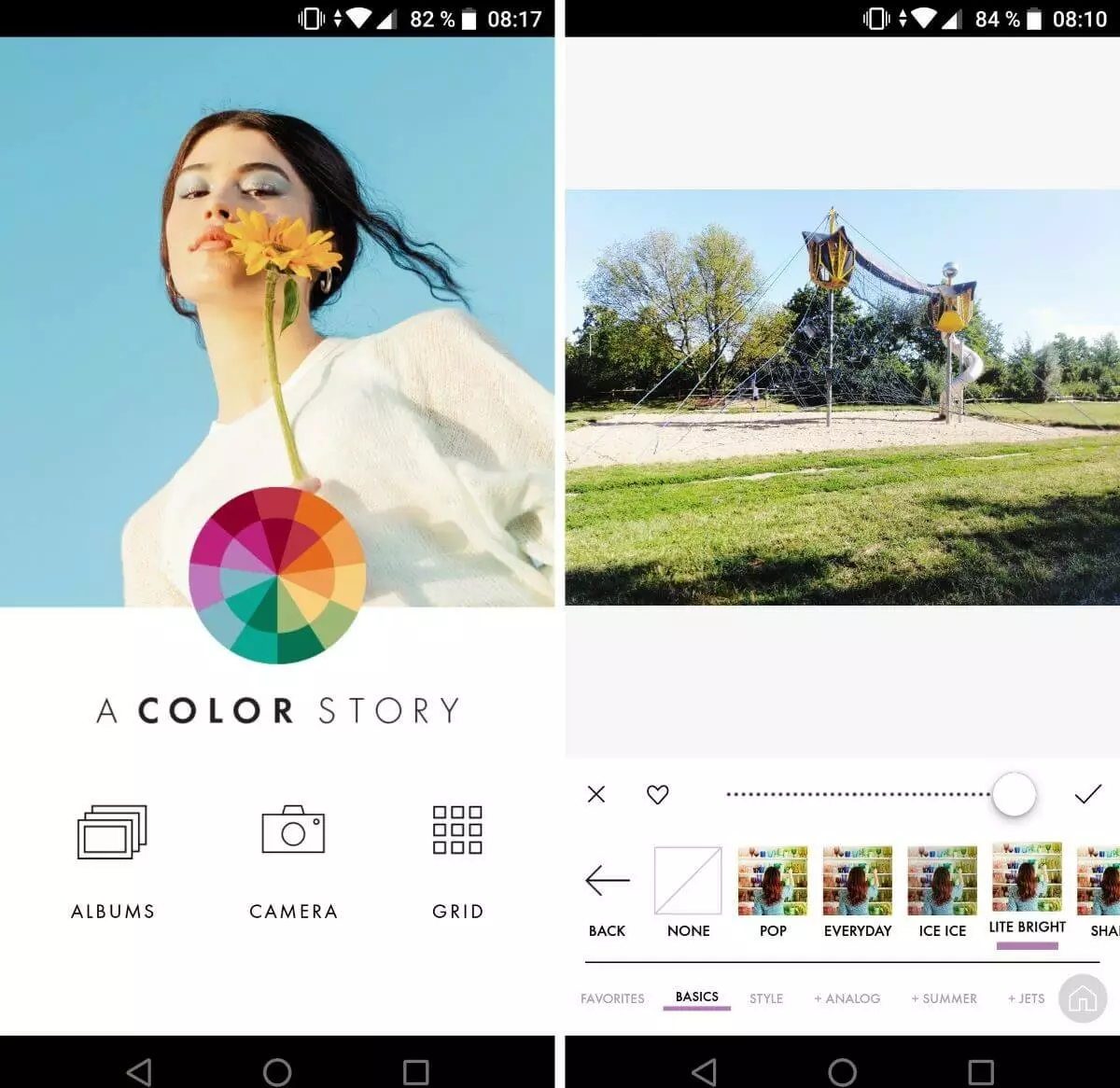 A Color Story: captura de pantalla (Android)