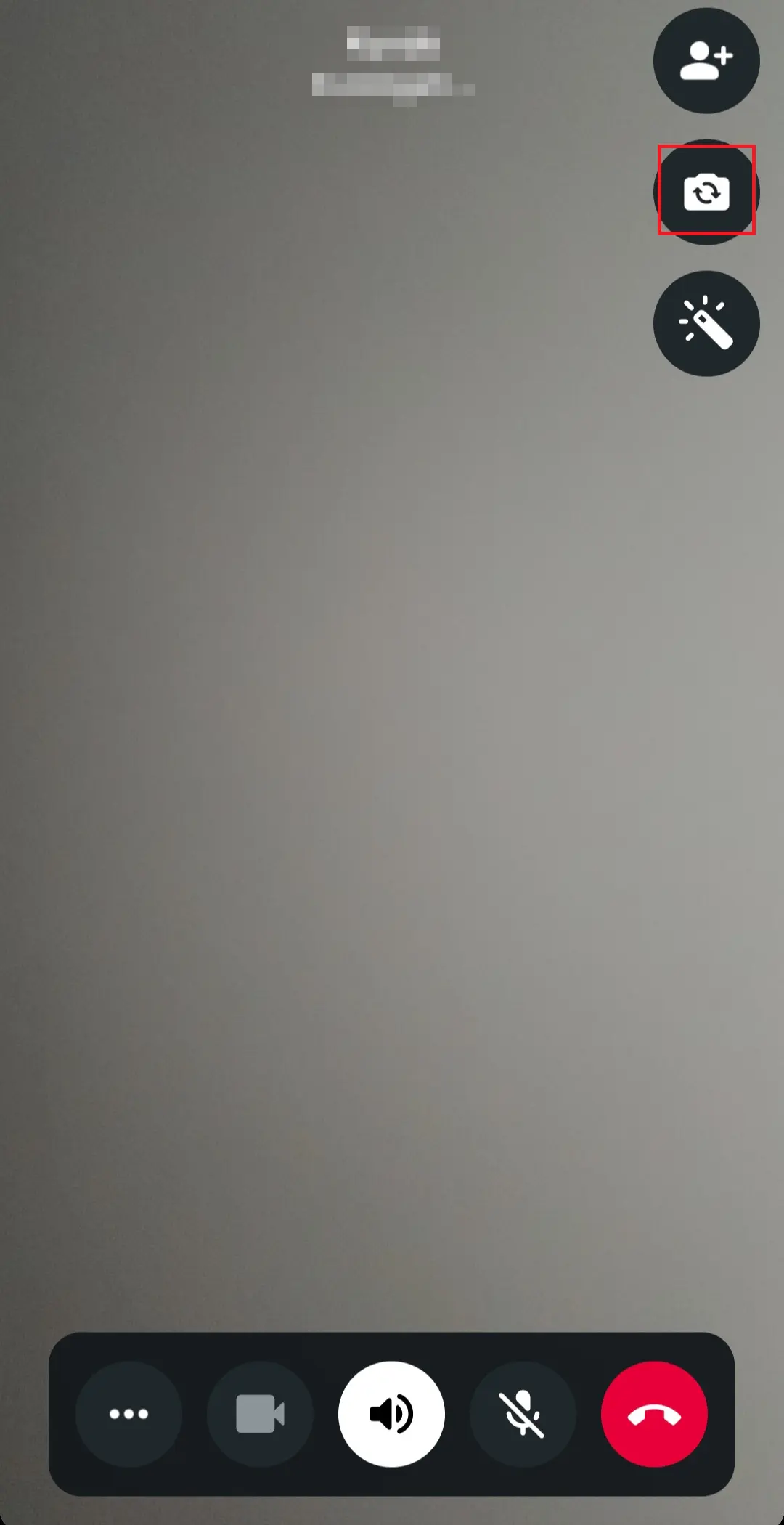 WhatsApp: icono “Cambiar de cámara” para cambiar de cámara Imagen: WhatsApp: icono “Cambiar de cámara” para cambiar de cámara