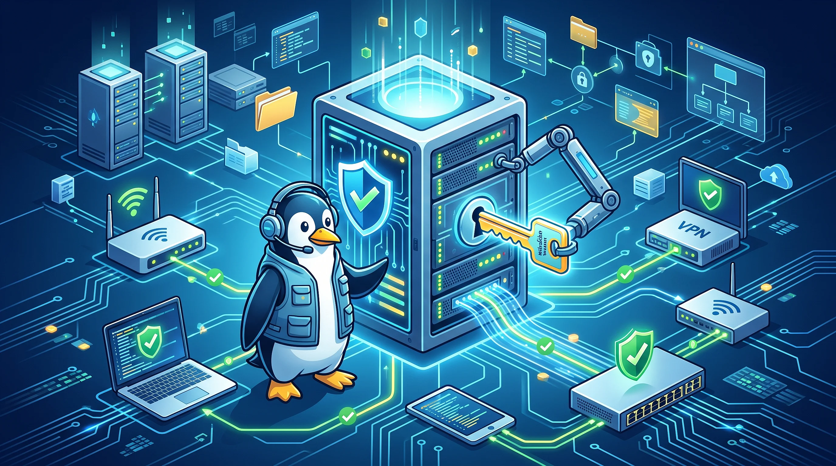 Imagen: Cómo configurar un servidor RADIUS en Linux paso a paso