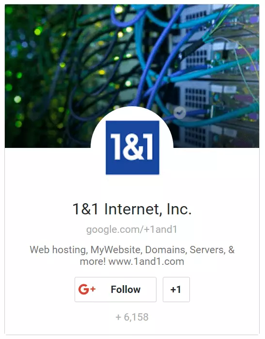 El plugin Badge de Google+