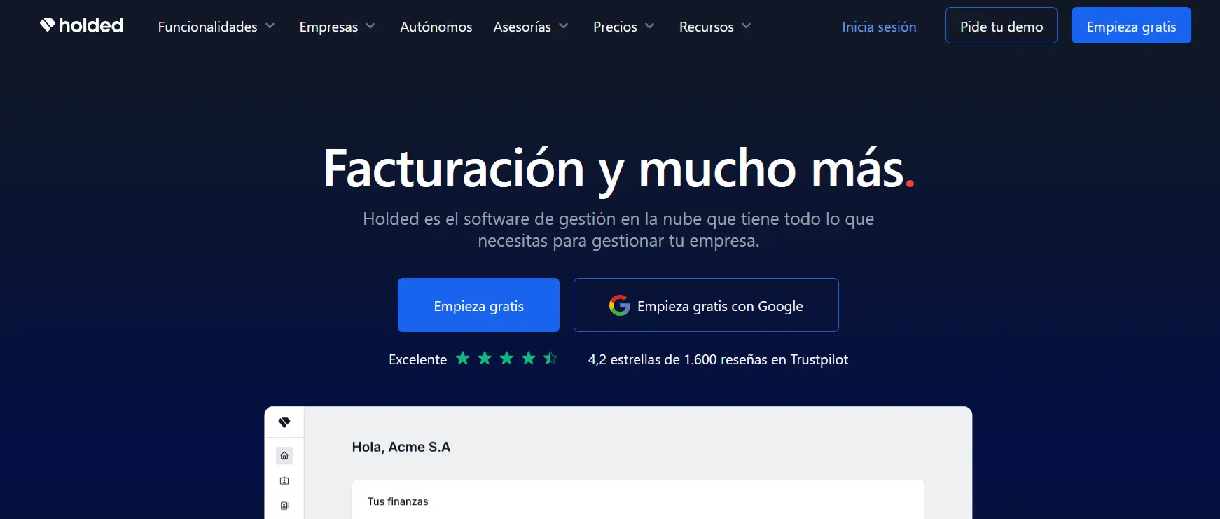 Programa de contabilidad Holded Imagen: Programa de contabilidad Holded