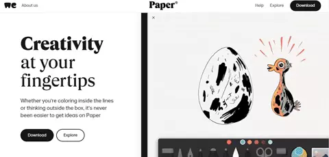 Imagen: 6-webdesign-trends-paper_en.gif