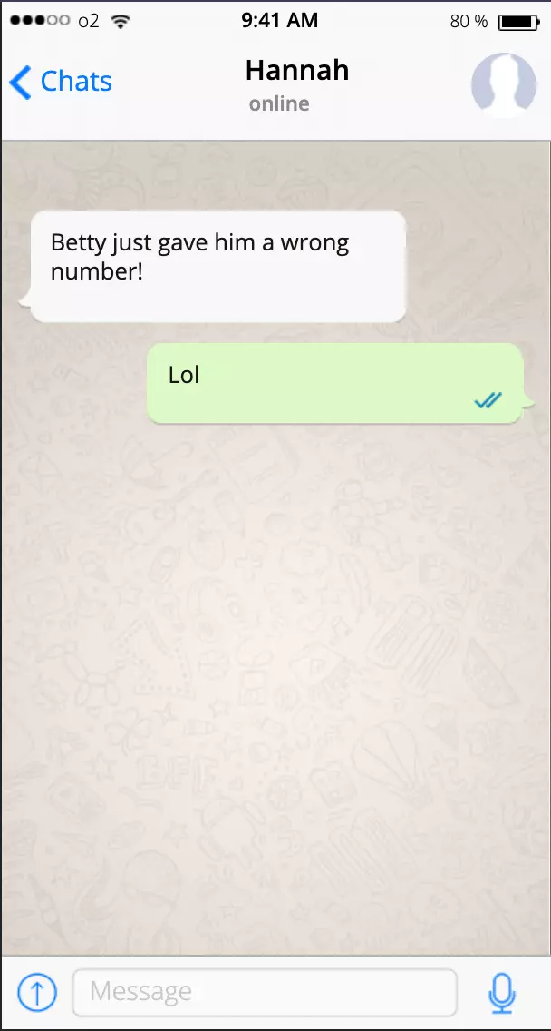 Imagen: Breve chat con LOL