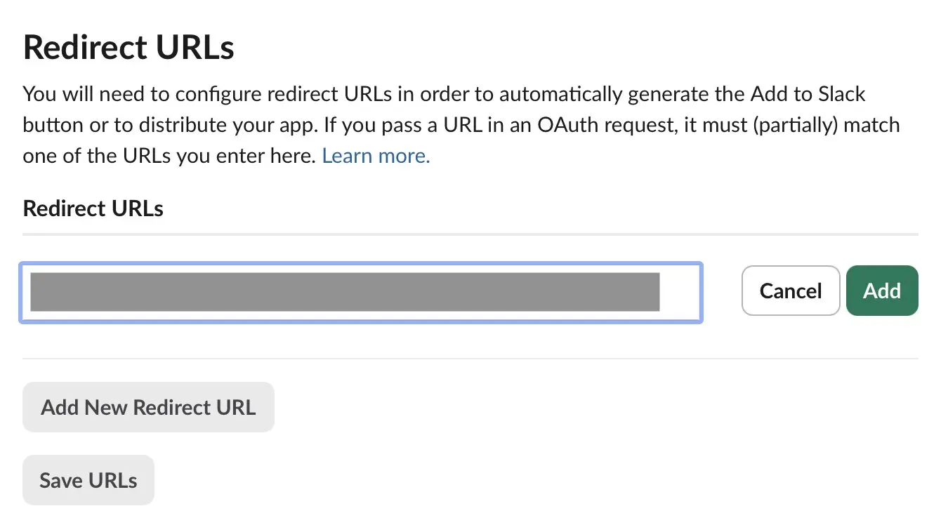 Redirigir URL en Slack Imagen: Redirigir URL en Slack