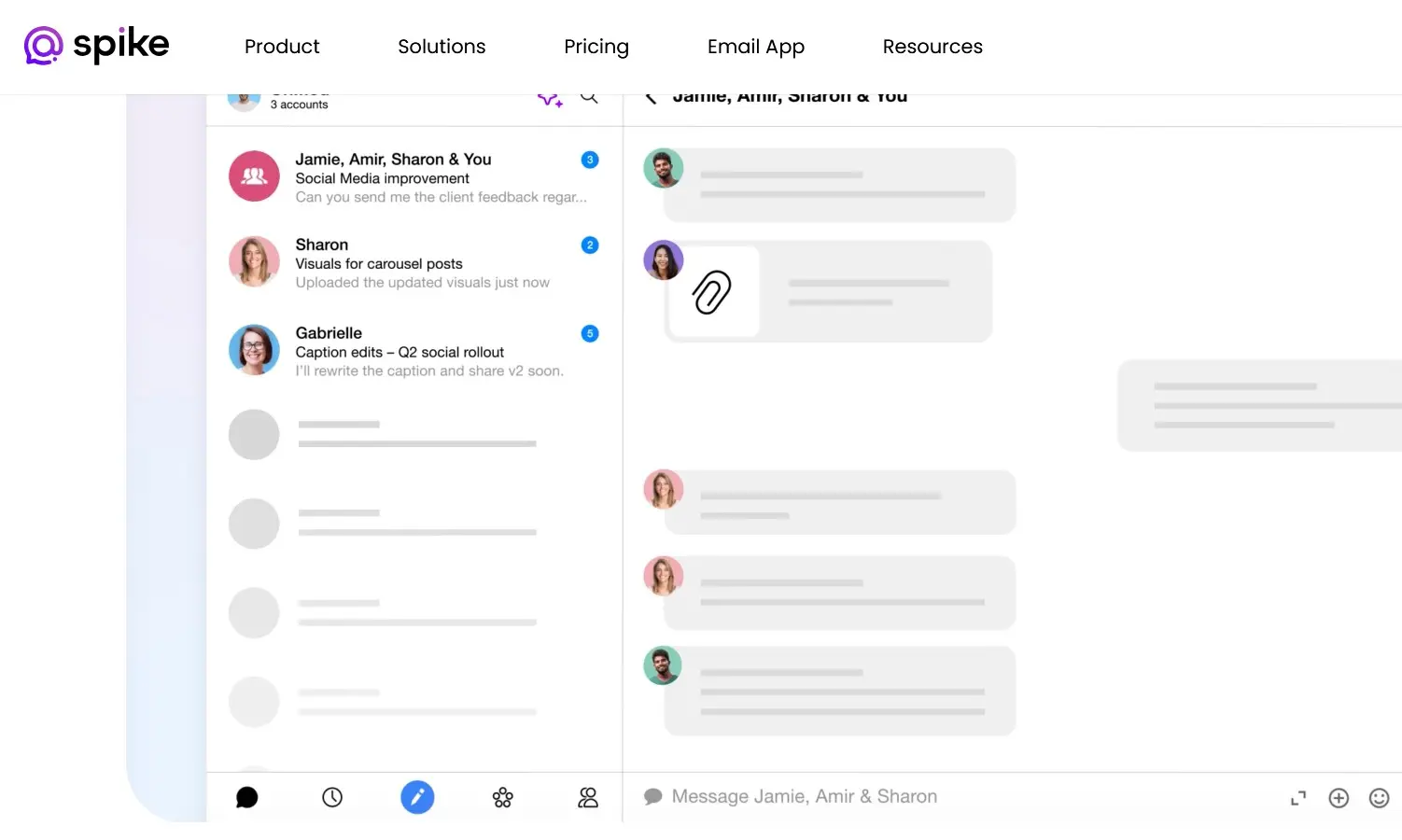 Imagen: P&aacute;gina de inicio de Spike