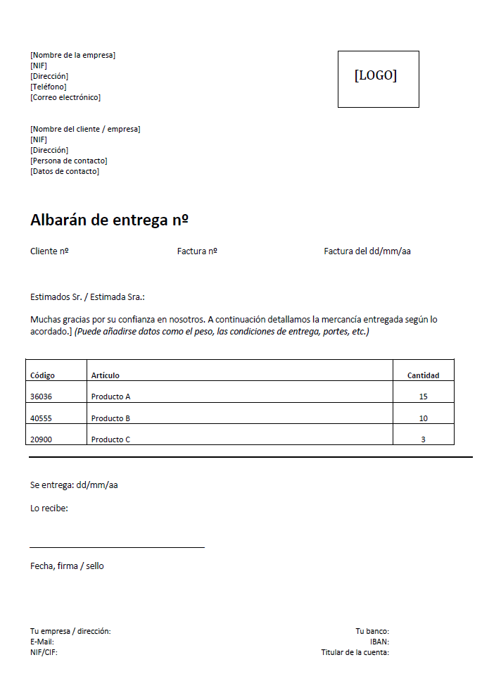 Formato Carta De Entrega De Documentos A Una Empresa 